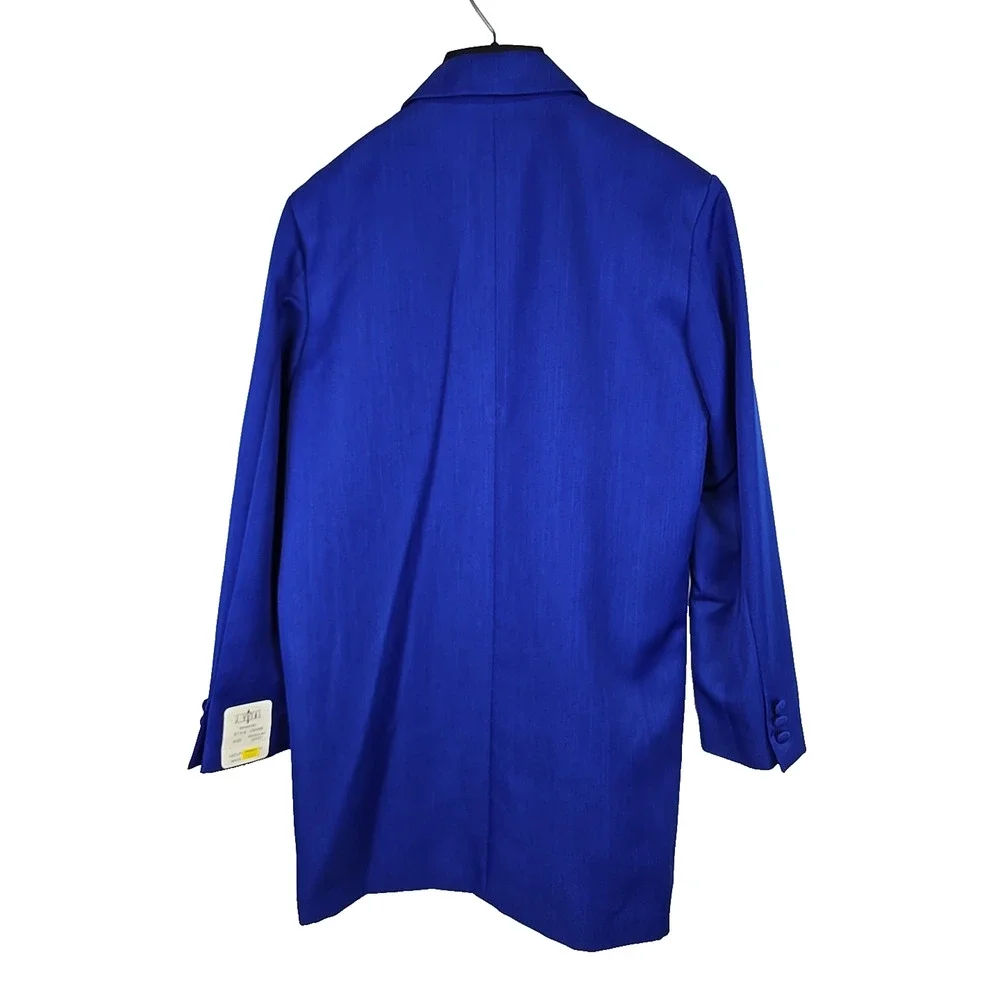 J.‎ Vital Boys 2 PC Formal Dress Suit Royal Blue Jacket 20R Pants 31 - NWT
